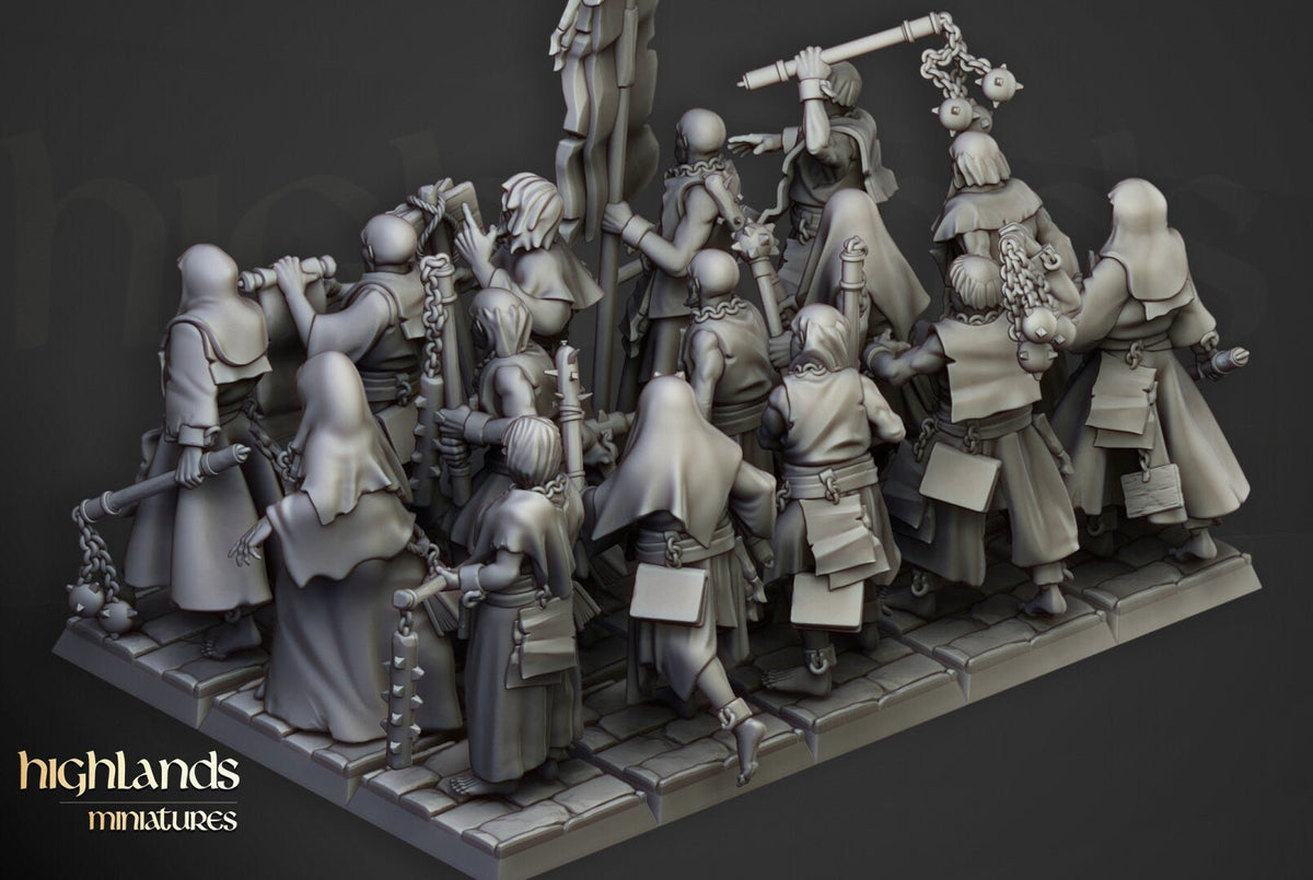 Fanatical Zealots - Highlands Miniatures - Sigmarite Boutique