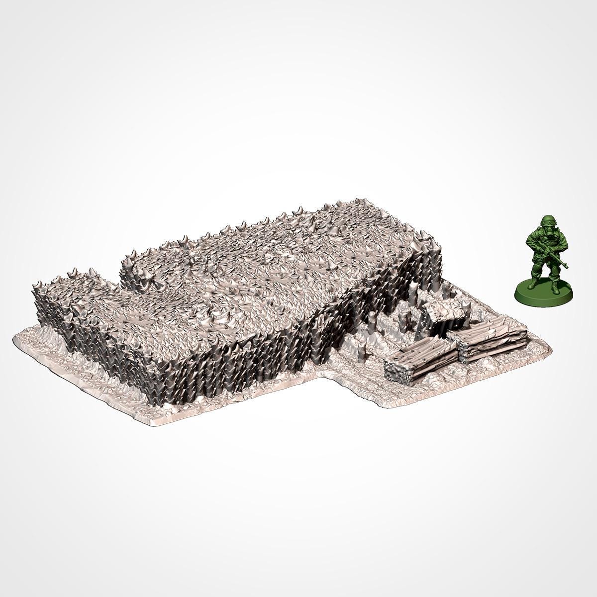 Farm Terrain Set Crop Field Terrain for DnD & Tabletop Wargaming 28mm Rural Scatter Terrain and Farmland Tiles - Sigmarite Boutique