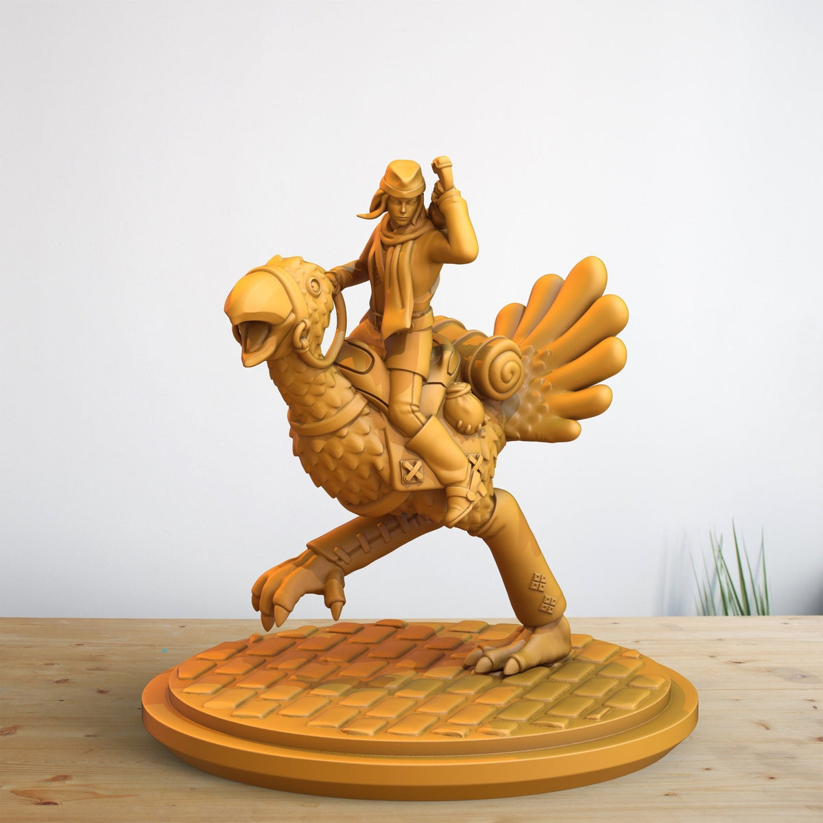 Female Chicken Rider - Fantasy Kingdom - Clay Cyanide - Sigmarite Boutique