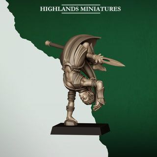 Feral Elf Bladesingers Resin Fantasy Miniature Unit for Tabletop Wargaming - Highlands Miniatures - Sigmarite Boutique