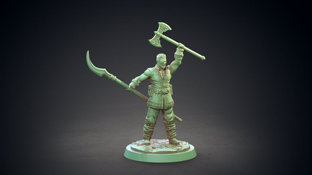 Fianna Warriors - Celtic Mythology - Clay Cyanide - Sigmarite Boutique