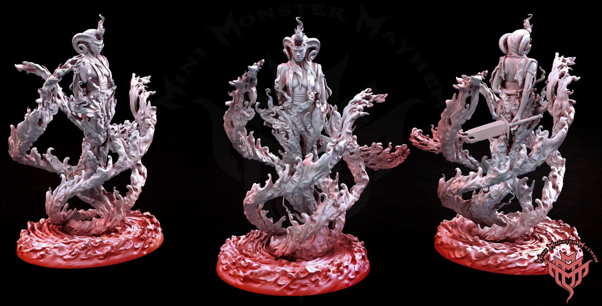 Fire Genie - Aspects of Terra - Mini Monster Mayhem - Sigmarite Boutique