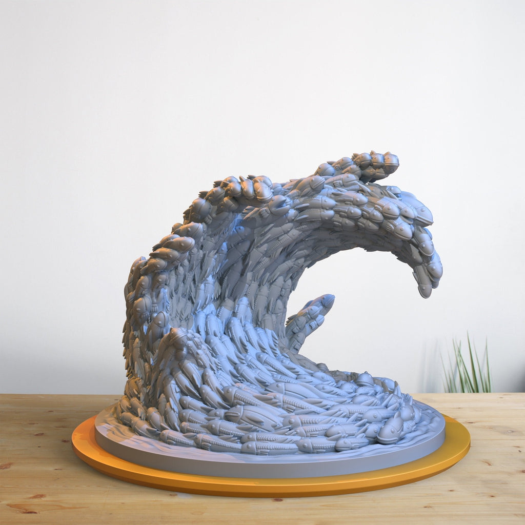 Fish Wave - Fantasy Kingdom - Clay Cyanide - Sigmarite Boutique