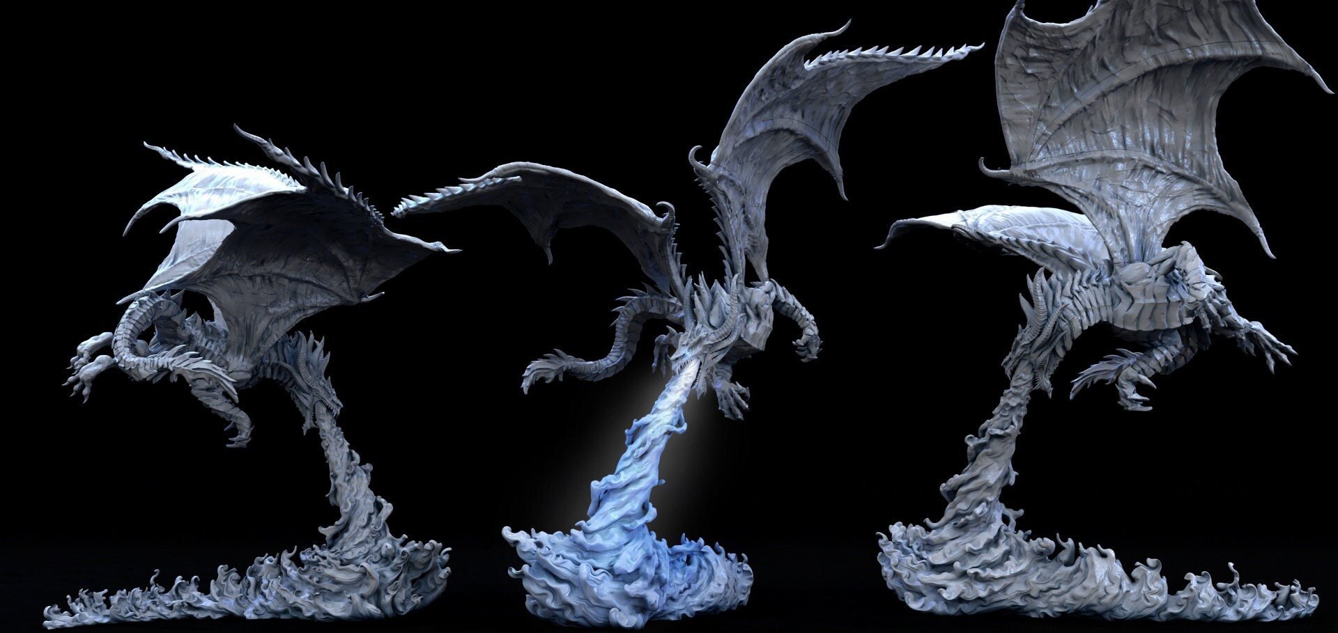 Flying Steel Dragon - Treasures of Old - Mini Monster Mayhem - Sigmarite Boutique