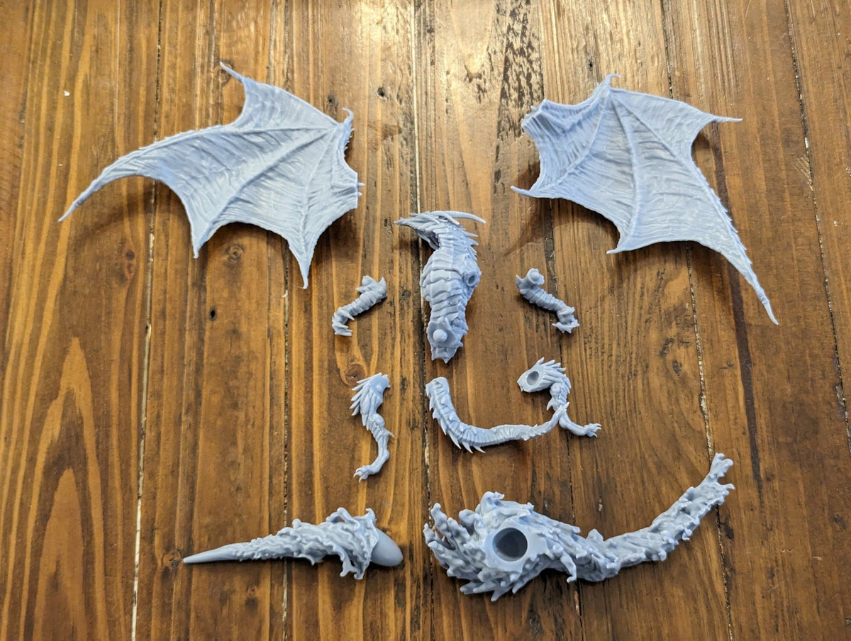 Flying Steel Dragon - Treasures of Old - Mini Monster Mayhem - Sigmarite Boutique