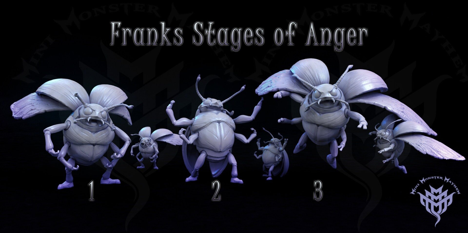 Frank the Angry Ladybug - Infestation - Mini Monster Mayhem - Sigmarite Boutique