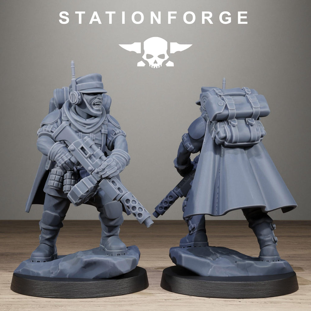 Freeguard Siege Infantry Resin Miniatures for Sci Fi Wargaming, RPGs & Tabletop Gaming - StationForge - Sigmarite Boutique