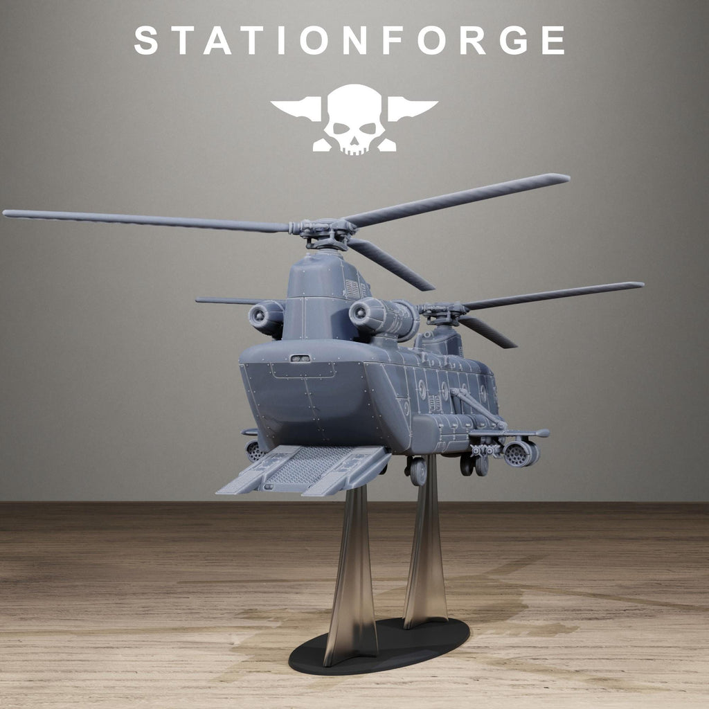Freeguard Sky Titan Heavy Assault Transport Resin Miniature for Sci Fi Wargaming - StationForge - Sigmarite Boutique
