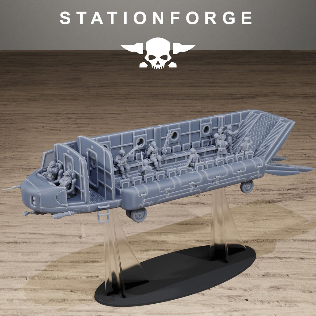 Freeguard Sky Titan Heavy Assault Transport Resin Miniature for Sci Fi Wargaming - StationForge - Sigmarite Boutique