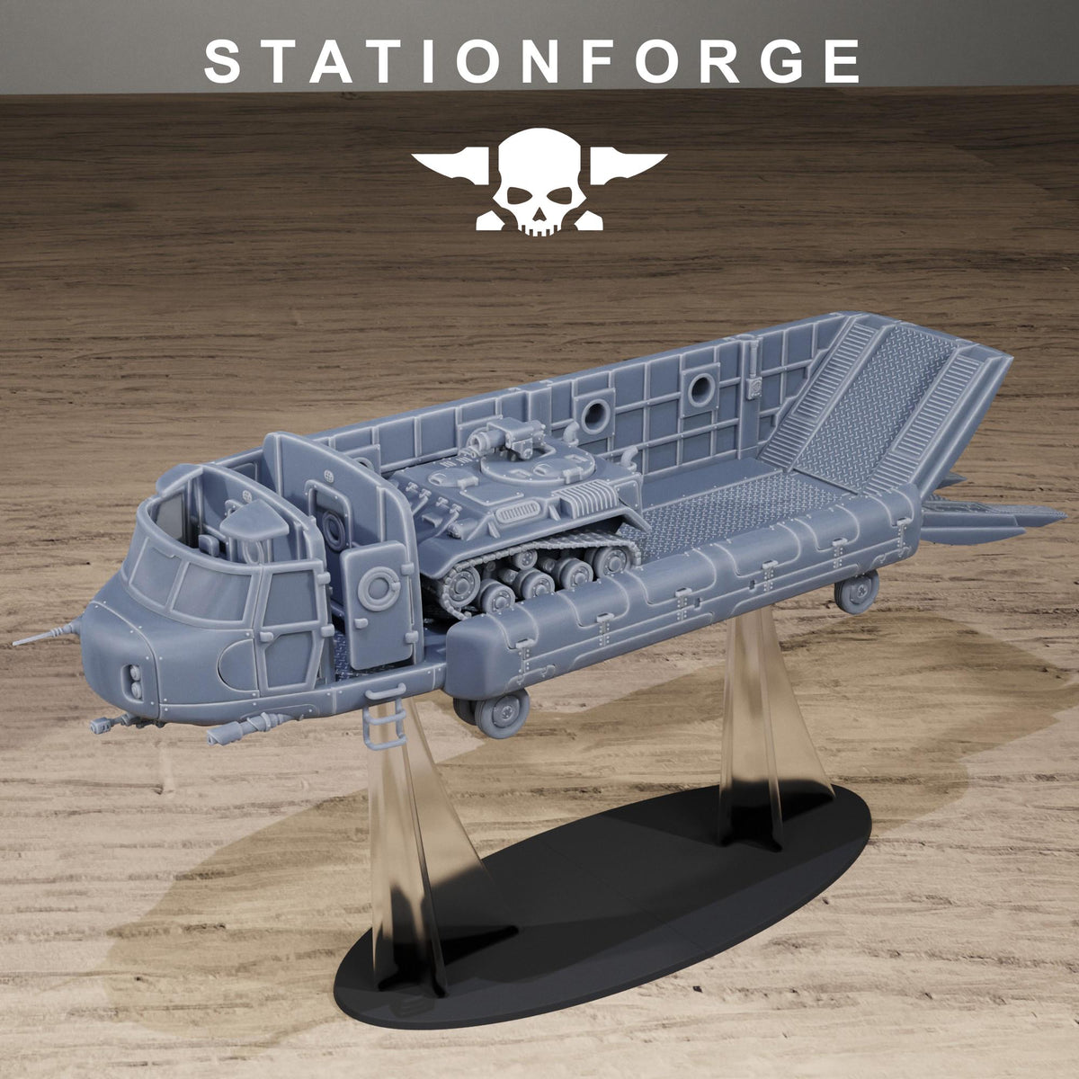Freeguard Sky Titan Heavy Assault Transport Resin Miniature for Sci Fi Wargaming - StationForge - Sigmarite Boutique