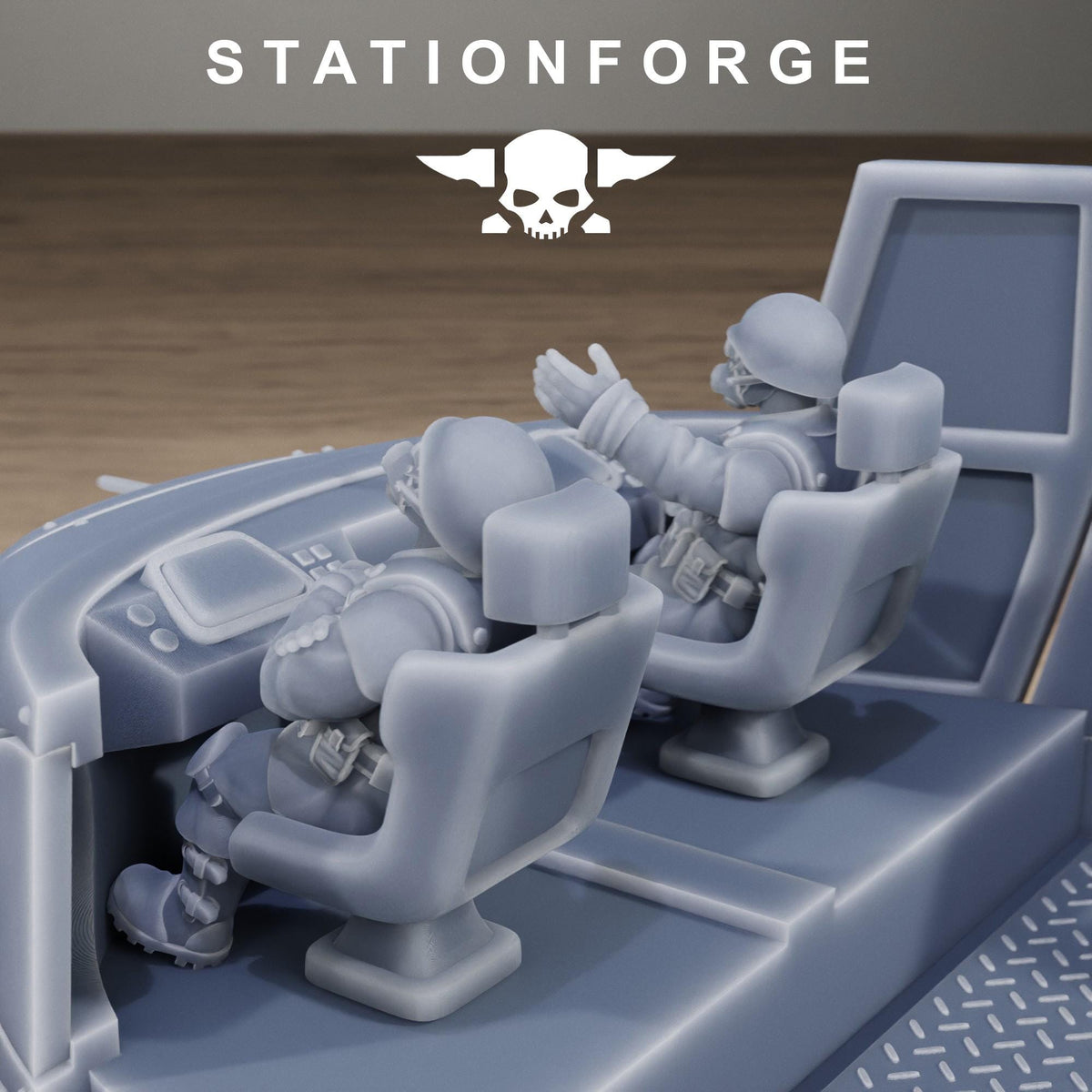 Freeguard Sky Titan Heavy Assault Transport Resin Miniature for Sci Fi Wargaming - StationForge - Sigmarite Boutique