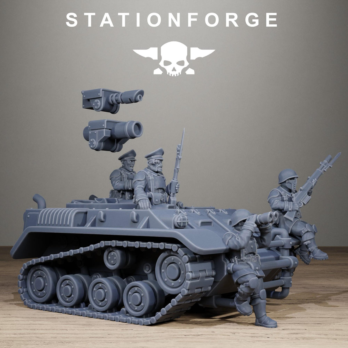 Freeguard Sky Titan Heavy Assault Transport Resin Miniature for Sci Fi Wargaming - StationForge - Sigmarite Boutique