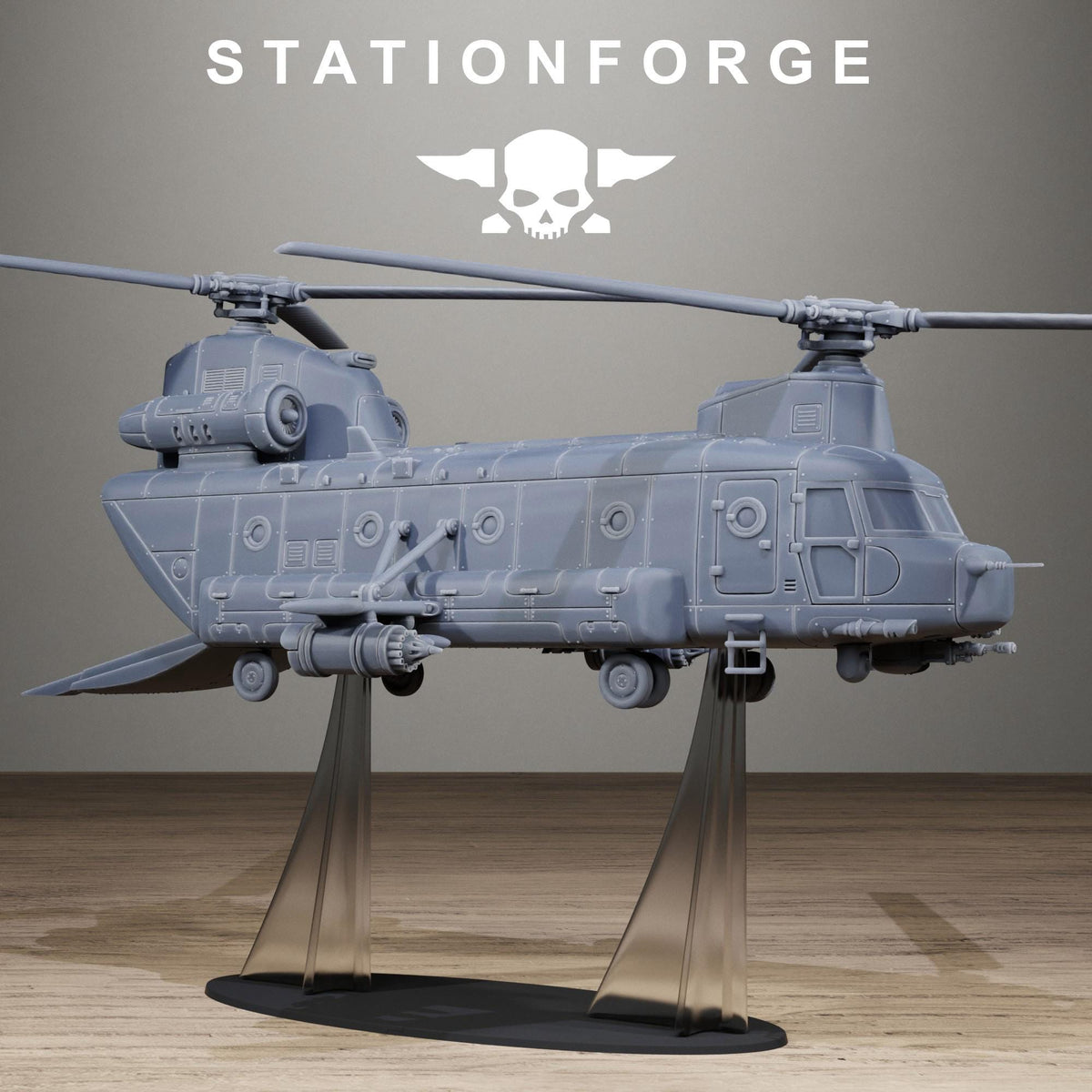 Freeguard Sky Titan Heavy Assault Transport Resin Miniature for Sci Fi Wargaming - StationForge - Sigmarite Boutique