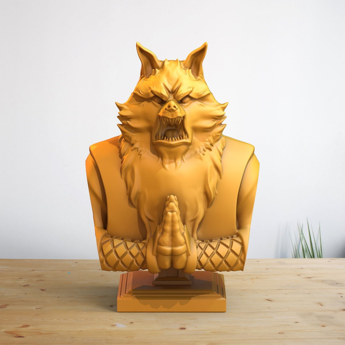 Froggy Sage Bust - Fantasy Kingdom - Clay Cyanide - Sigmarite Boutique