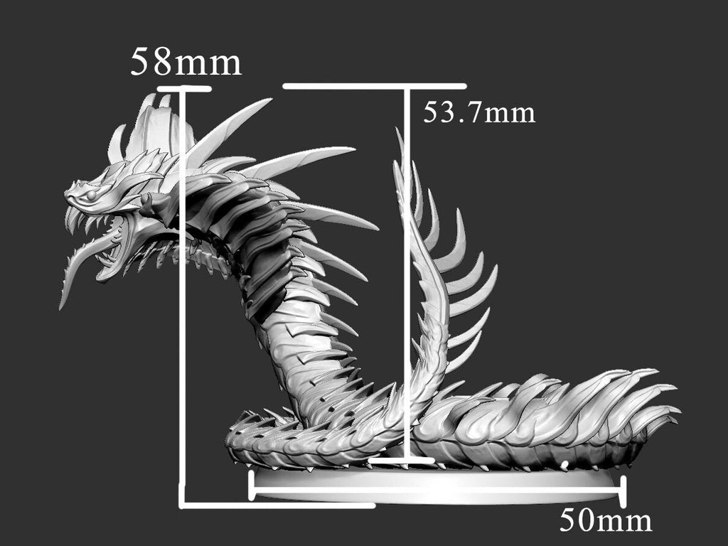Galvanized Serpent - Souls Within Steel - Mini Monster Mayhem - Sigmarite Boutique