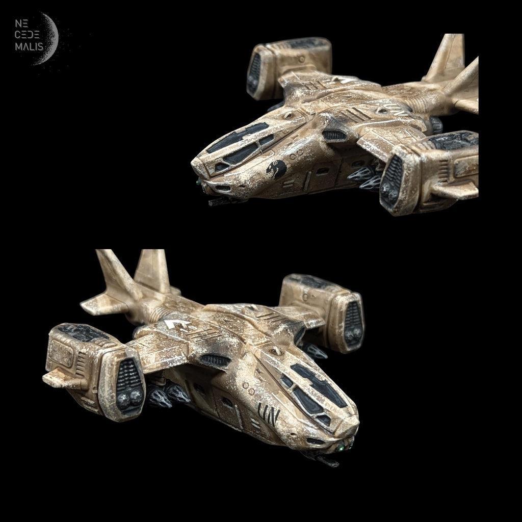 Garuda Dropship - 10mm Sci-Fi Resin Gunship- Wardaddy Studios - Sigmarite Boutique
