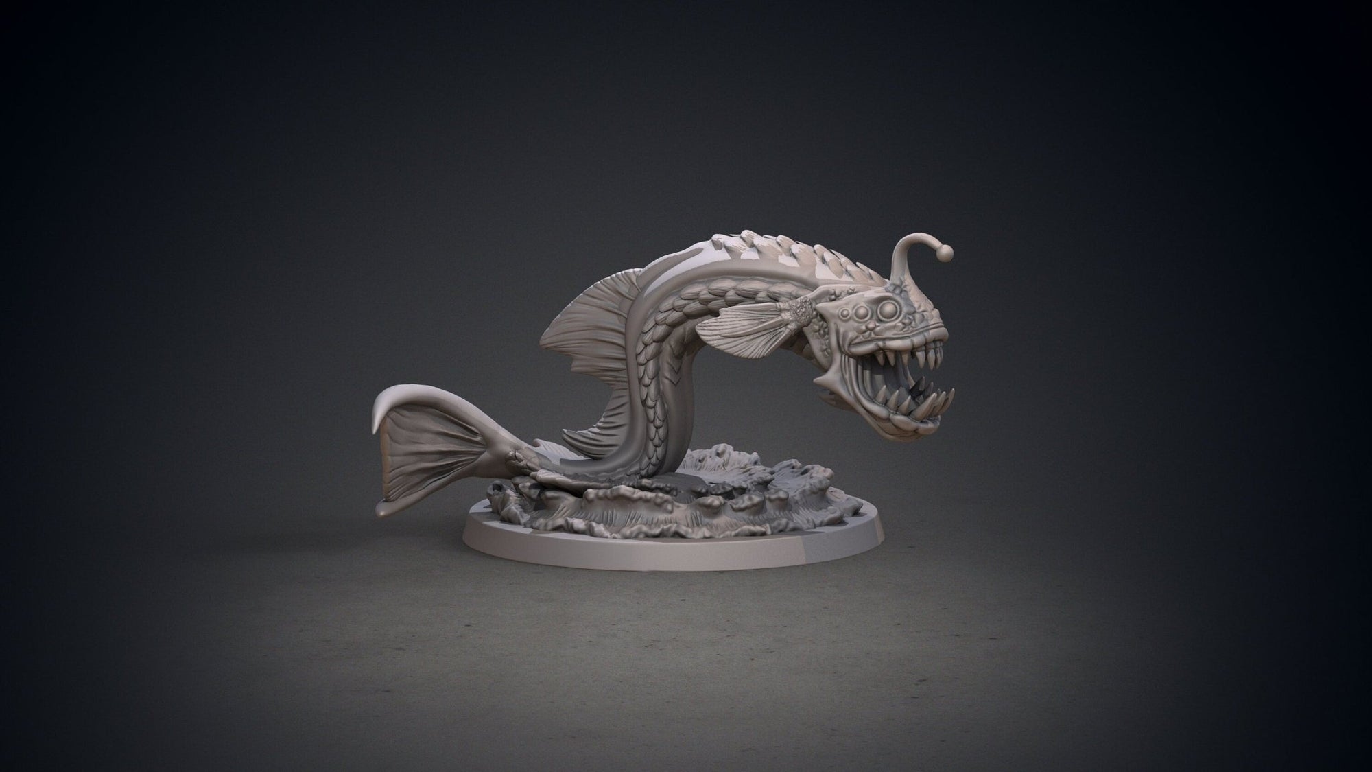 Giant Anglerfish - Maori Mythos - Clay Cyanide - Sigmarite Boutique