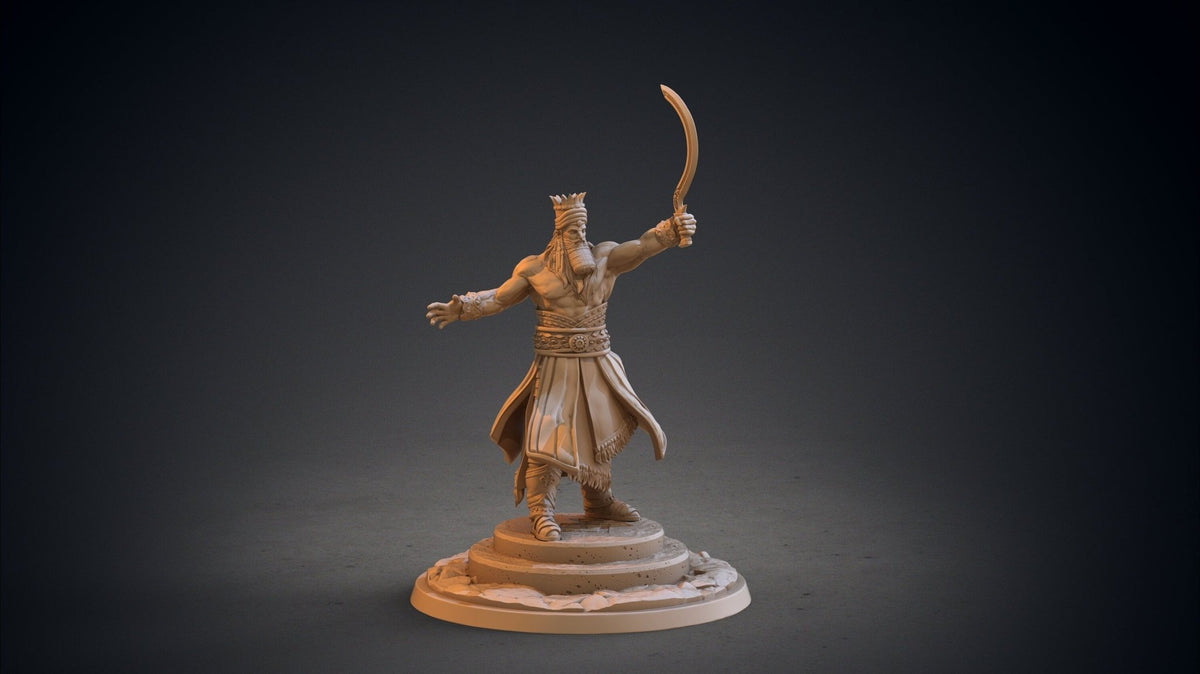Gilgamesh - Babylonian Mythology - Clay Cyanide - Sigmarite Boutique