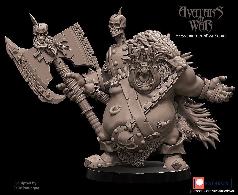 Goblin King on Chariot - Avatars of War - Sigmarite Boutique