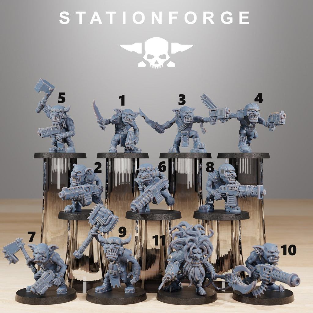Gobs Infantry - StationForge - Sigmarite Boutique