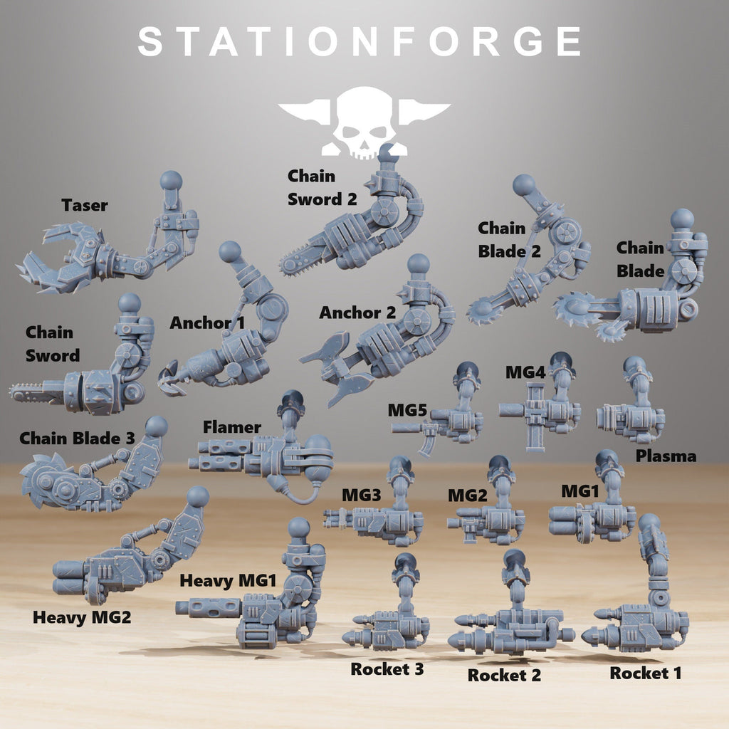 Gobs Pirate Robots - StationForge - Sigmarite Boutique