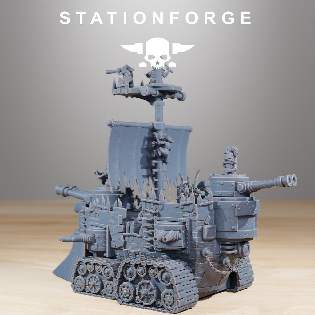 Gobs Short Pearl Battleship - StationForge - Sigmarite Boutique