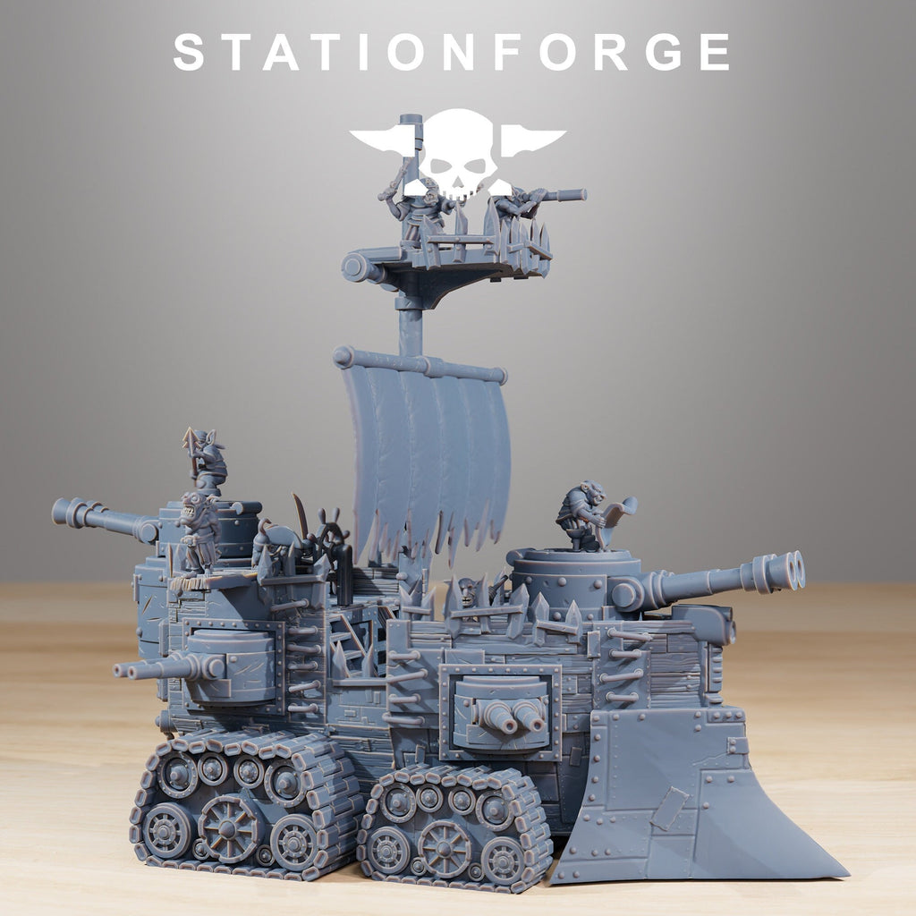 Gobs Short Pearl Battleship - StationForge - Sigmarite Boutique