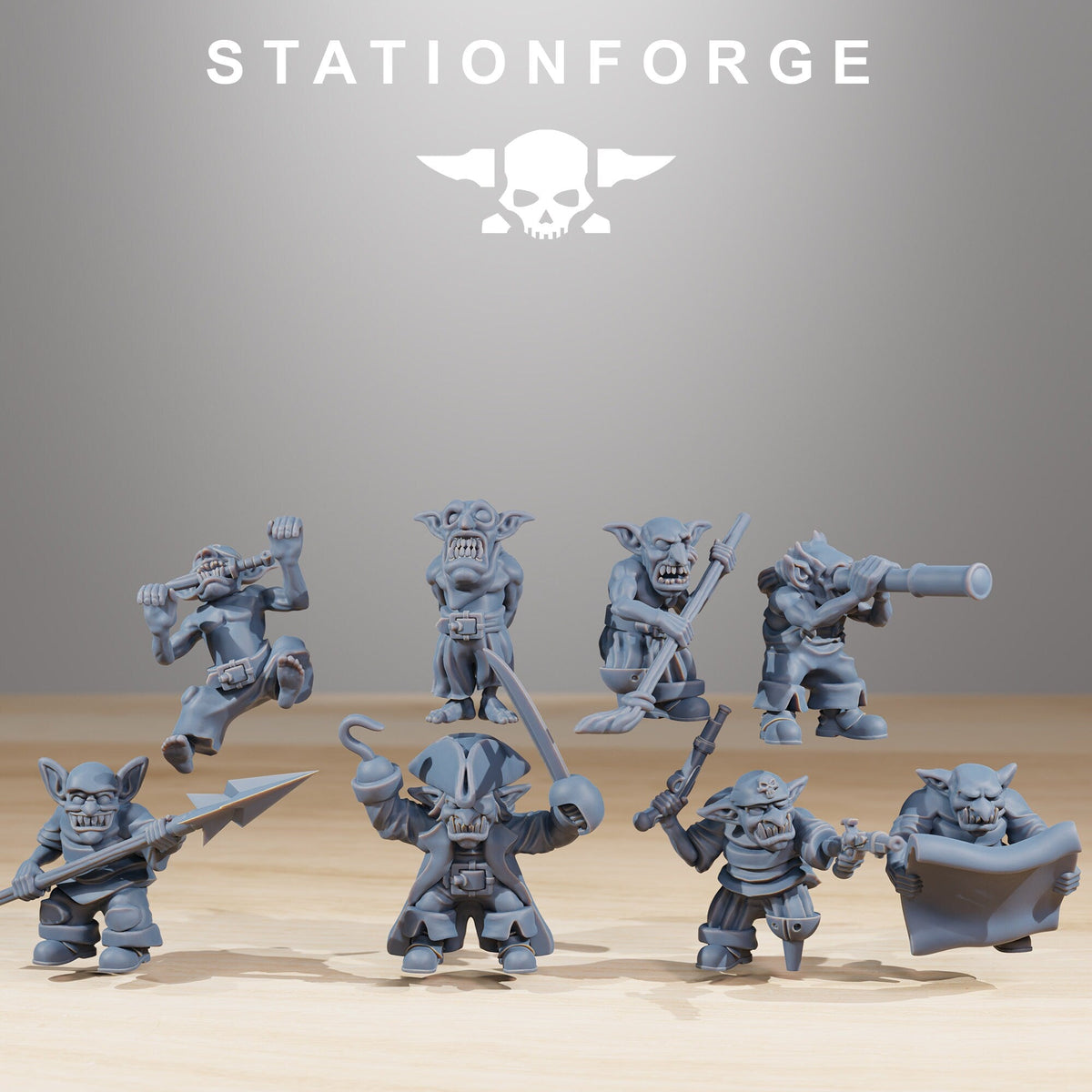 Gobs Short Pearl Battleship - StationForge - Sigmarite Boutique