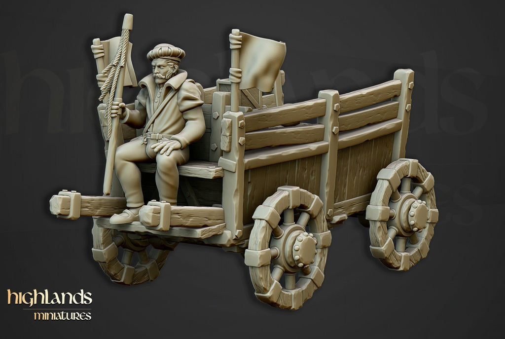 Gold Wagon - Highlands Miniatures - Sigmarite Boutique