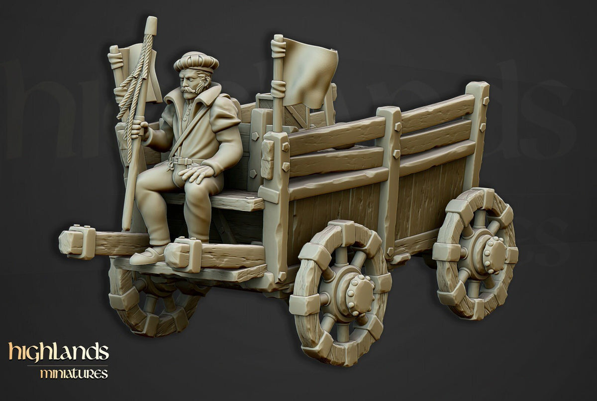 Gold Wagon - Highlands Miniatures - Sigmarite Boutique