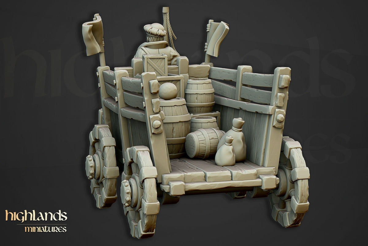 Gold Wagon - Highlands Miniatures - Sigmarite Boutique
