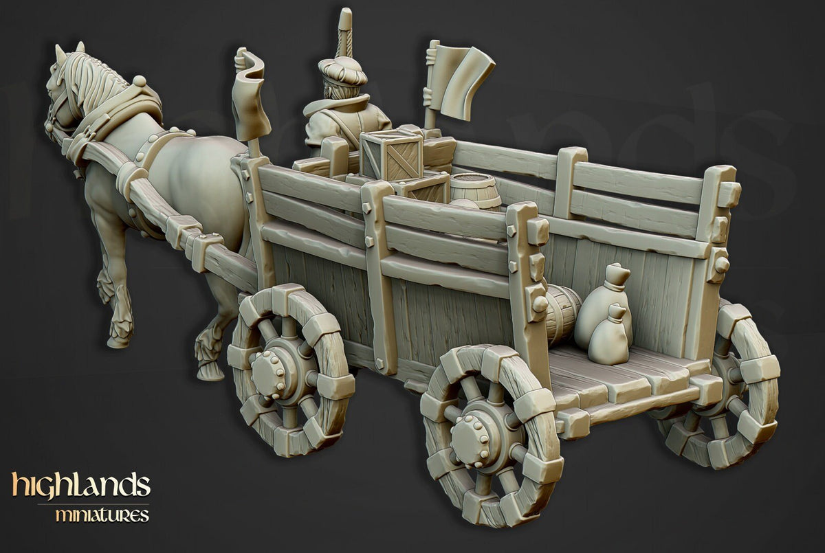 Gold Wagon - Highlands Miniatures - Sigmarite Boutique