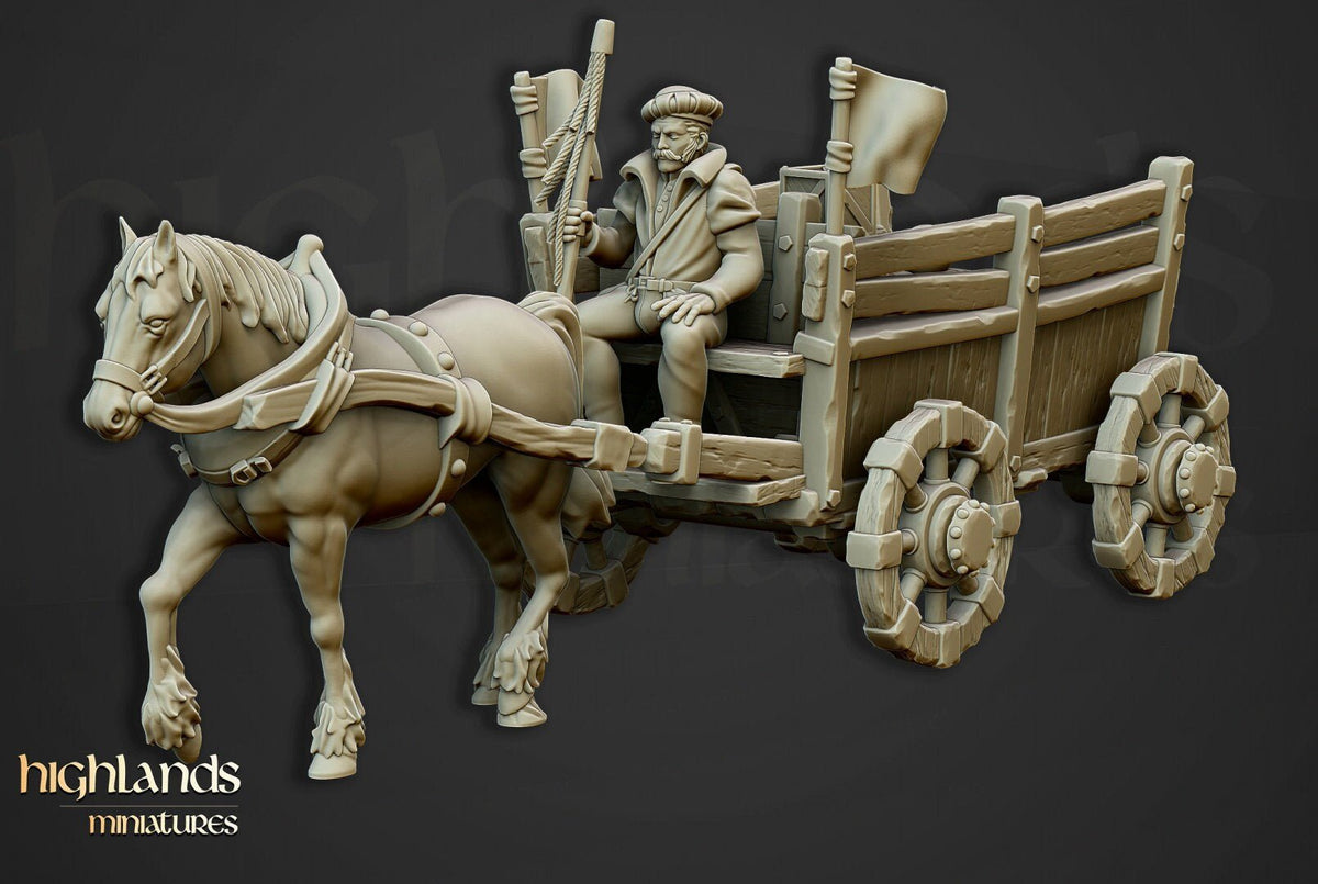 Gold Wagon - Highlands Miniatures - Sigmarite Boutique