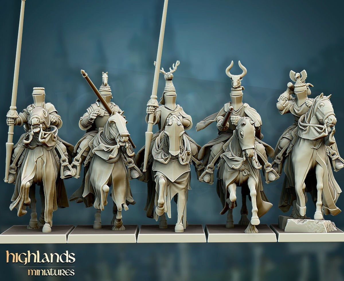 Grail Knights - Highlands Miniatures - Sigmarite Boutique