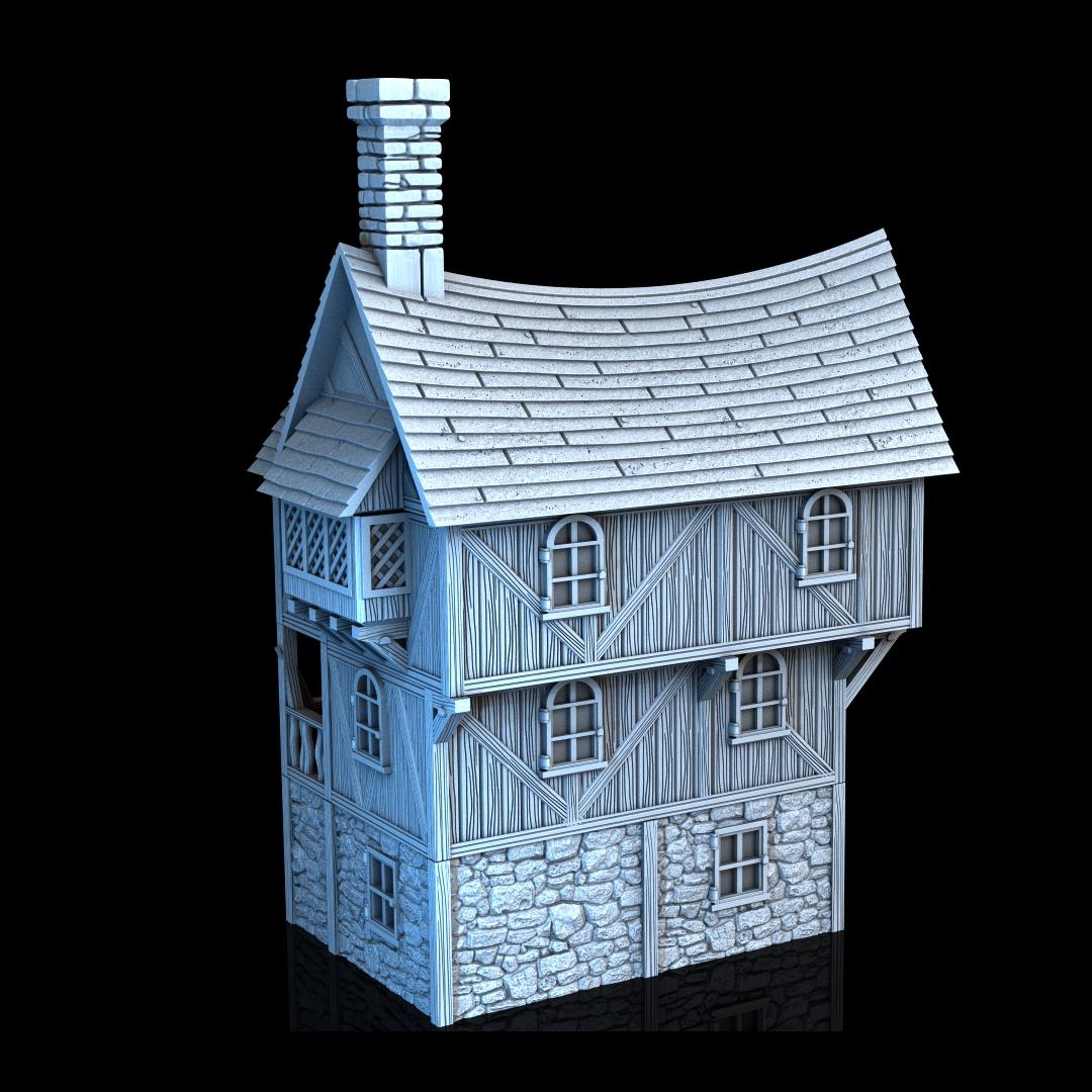 Greendale House - Multi-Level 28mm Tabletop Terrain with Playable Interior - Sigmarite Boutique