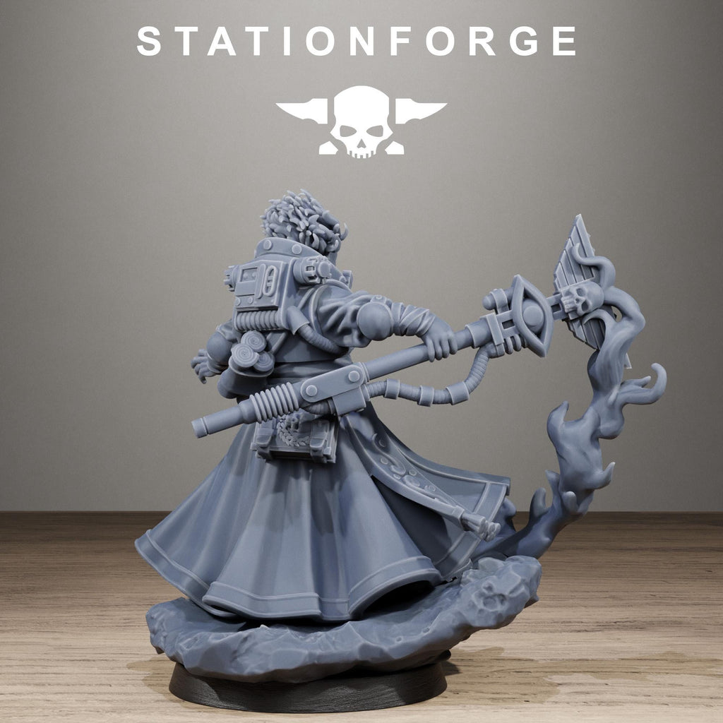 Grimcorp Seer - Sci-Fi Psychic Commander and Grimdark Mystic for Wargaming & RPGs - StationForge - Sigmarite Boutique