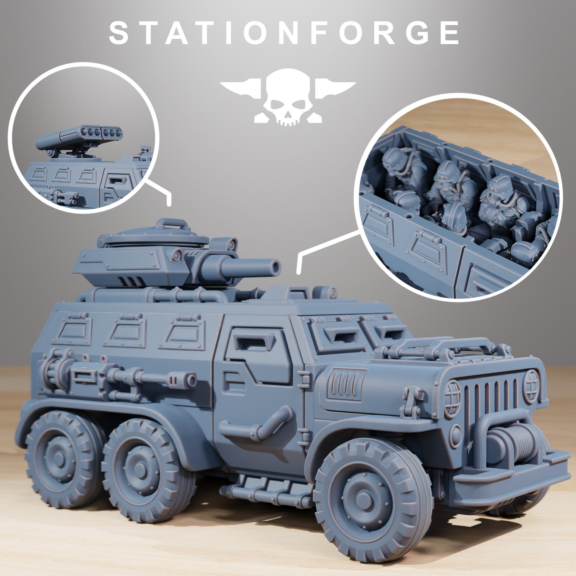 Grimguard Armored Vehicle - StationForge - Sigmarite Boutique
