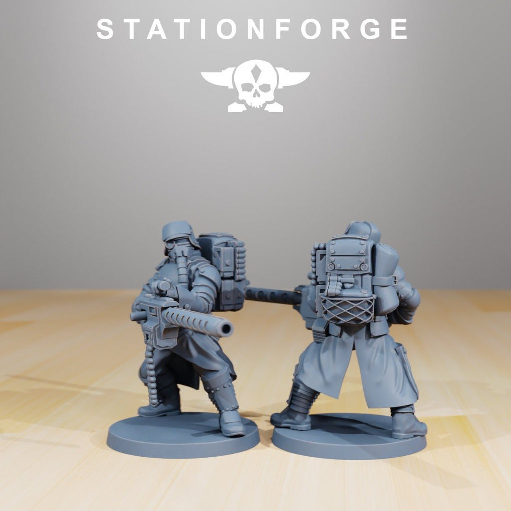 Grimguard Armoured Squad - StationForge - Sigmarite Boutique