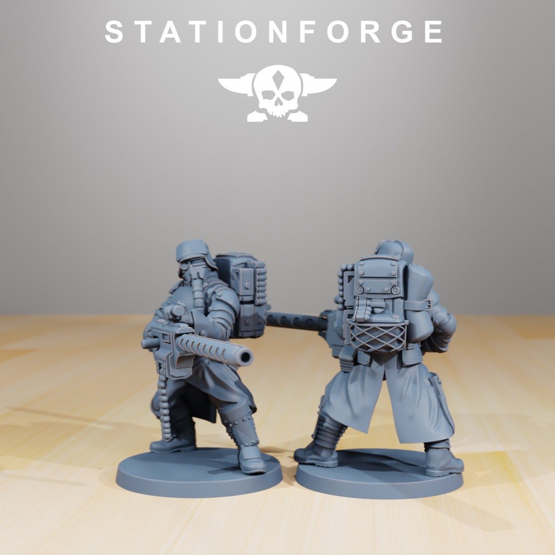 Grimguard Armoured Squad - StationForge - Sigmarite Boutique