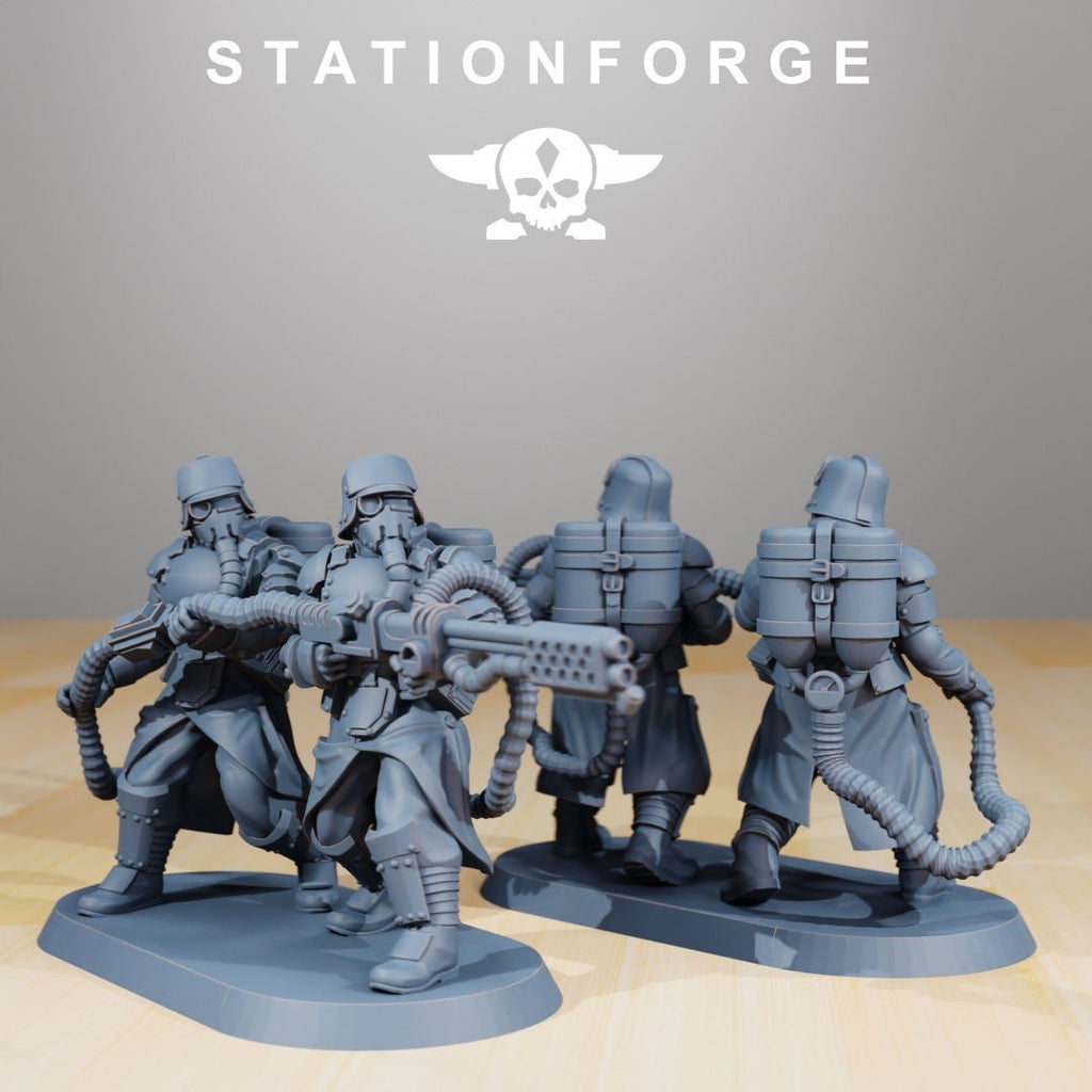 Grimguard Armoured Squad - StationForge - Sigmarite Boutique