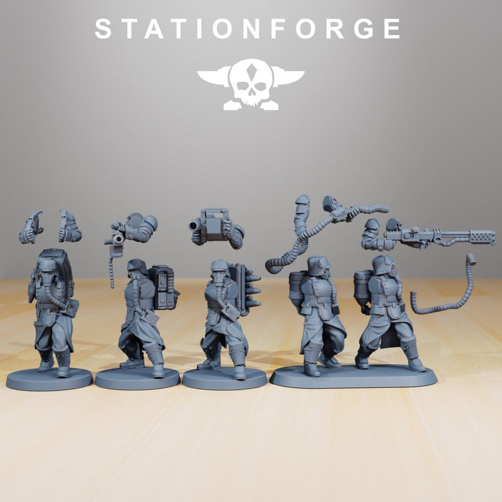Grimguard Armoured Squad - StationForge - Sigmarite Boutique