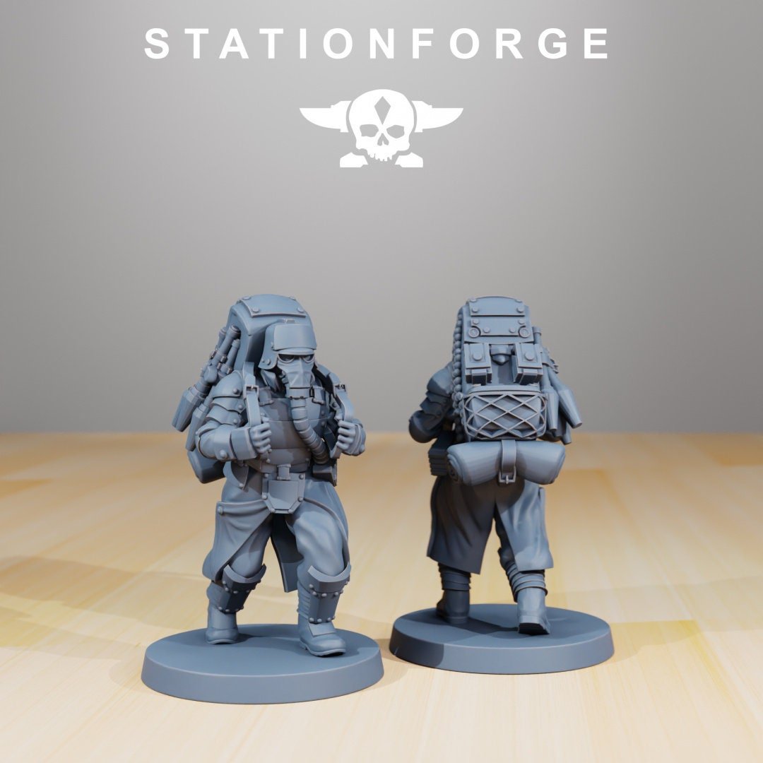 Grimguard Armoured Squad - StationForge - Sigmarite Boutique