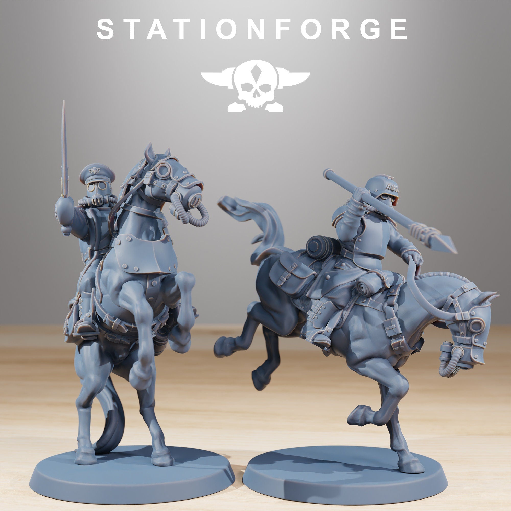 Grimguard Cavalry - StationForge - Sigmarite Boutique
