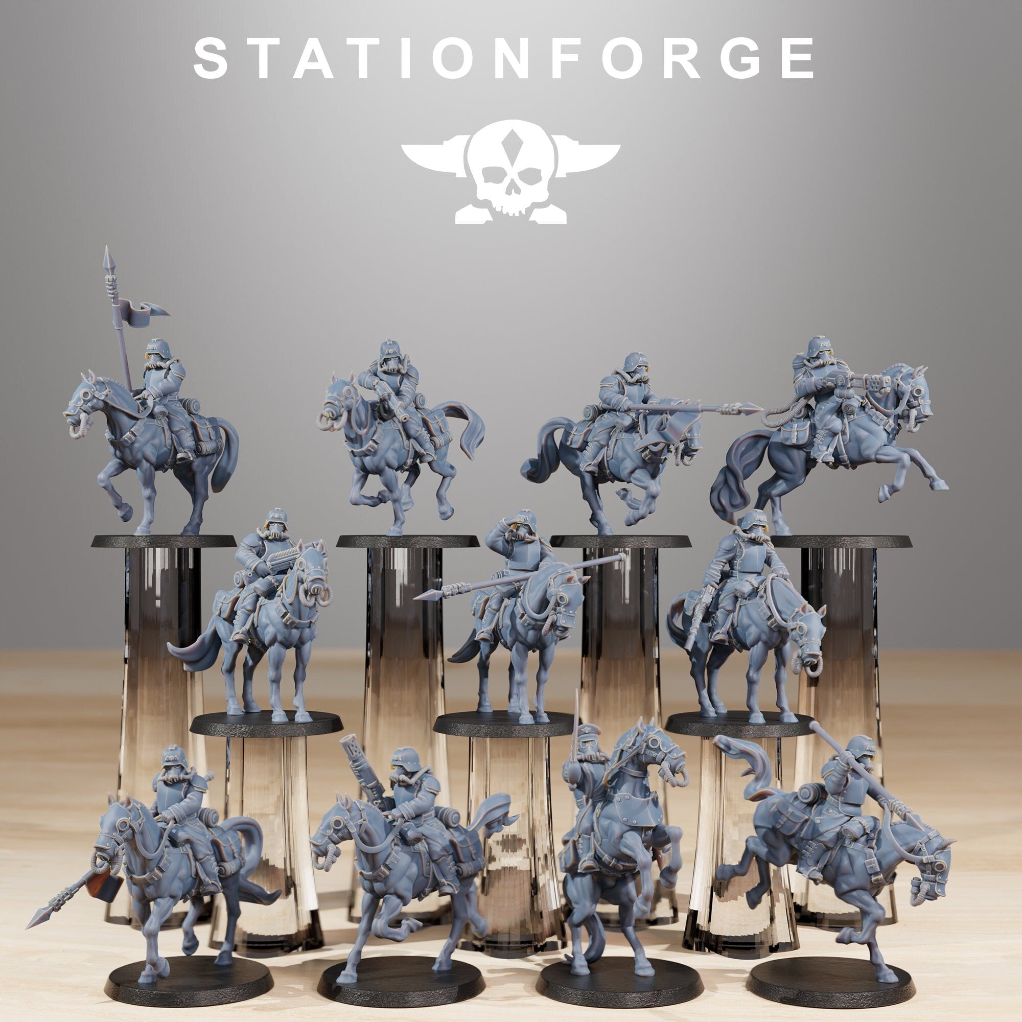 Grimguard Cavalry - StationForge - Sigmarite Boutique