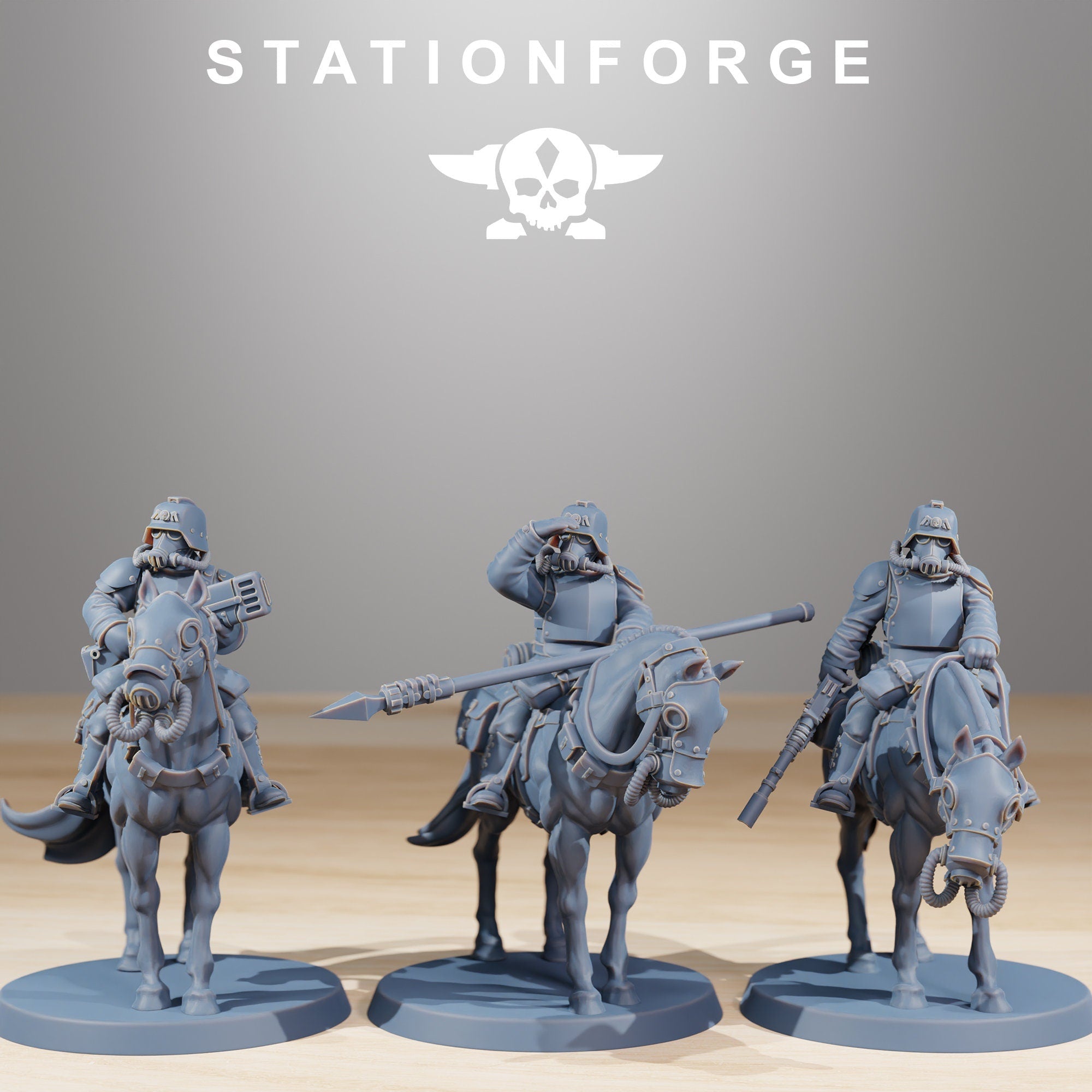 Grimguard Cavalry - StationForge - Sigmarite Boutique