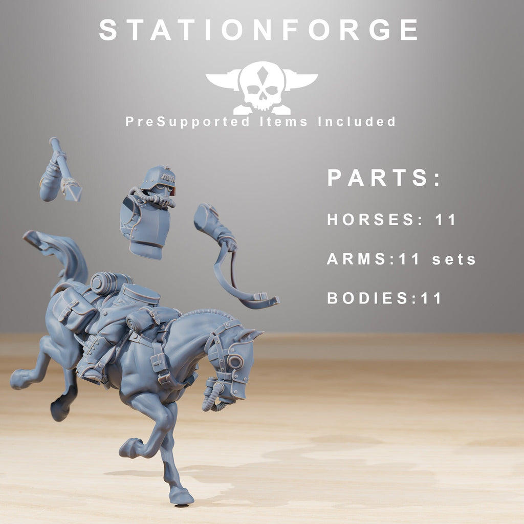Grimguard Cavalry - StationForge - Sigmarite Boutique