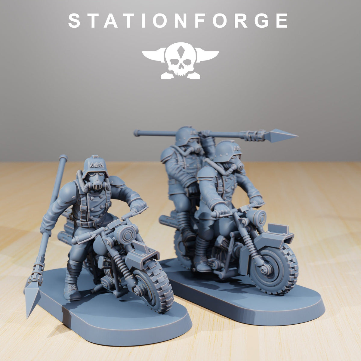 Grimguard Death Bikers - StationForge - Sigmarite Boutique