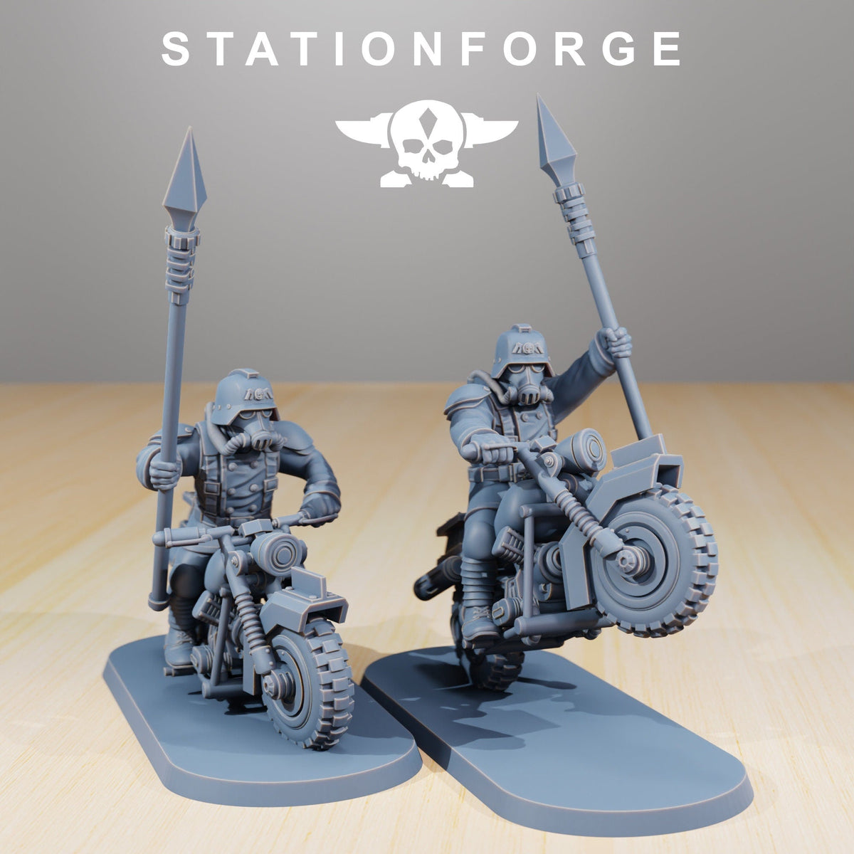 Grimguard Death Bikers - StationForge - Sigmarite Boutique