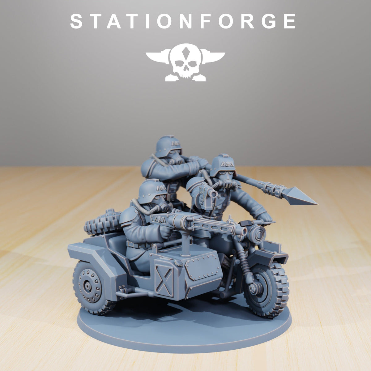Grimguard Death Bikers - StationForge - Sigmarite Boutique