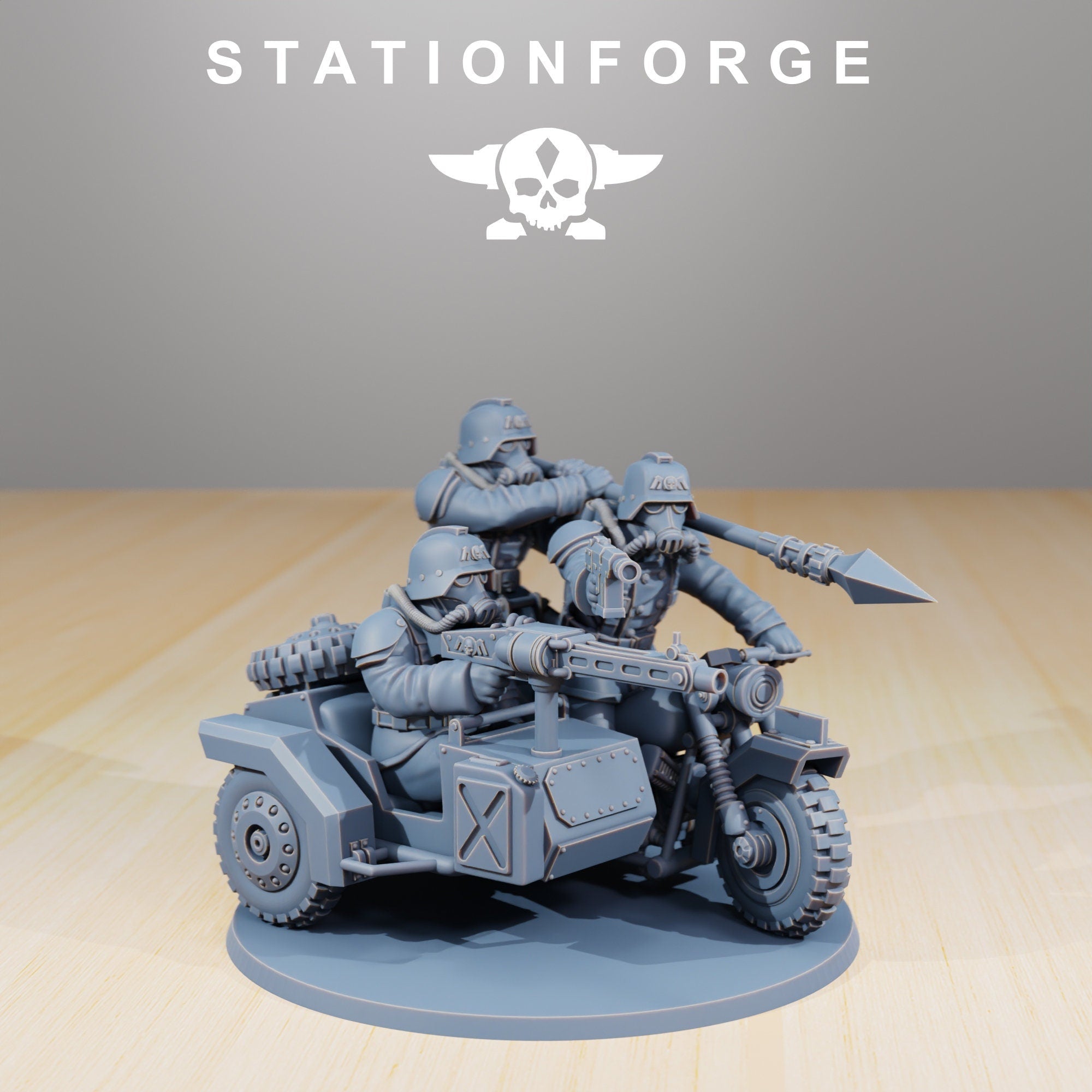 Grimguard Death Bikers - StationForge - Sigmarite Boutique